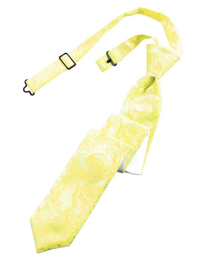 Tapestry Skinny Necktie Pre- Tied