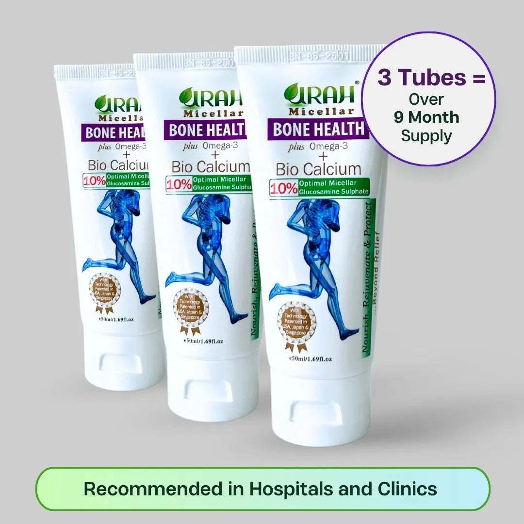 [Triple Pack: 9-Month Supply]  URAH Bone health Bio-Calcium